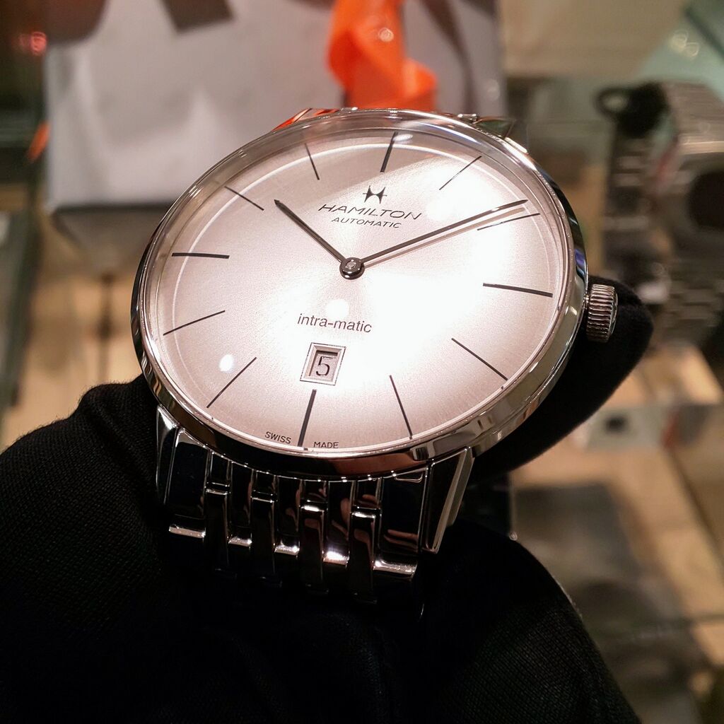 2022年最新版☆高級感溢れる ハミルトン イントラマティック 42mm