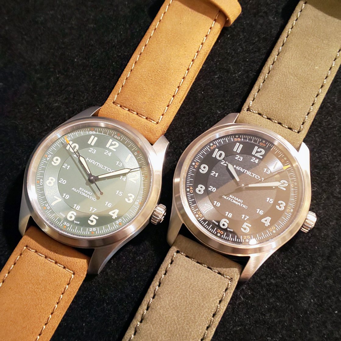 ハミルトン カーキフィールド・チタニウム オート38MM : 1950年 ハミルトン カーキフィールド・チタニウム オート38MM : 1950年