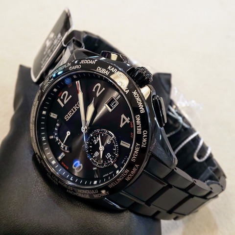 976*SEIKO ブライツ 電波ソーラー 腕時計 チタン SAGA233 8B63-0AA0 ジャンク 真っ黒なチタンのセイコー・ブライツ！ : 1950年創業 Koyo 大阪