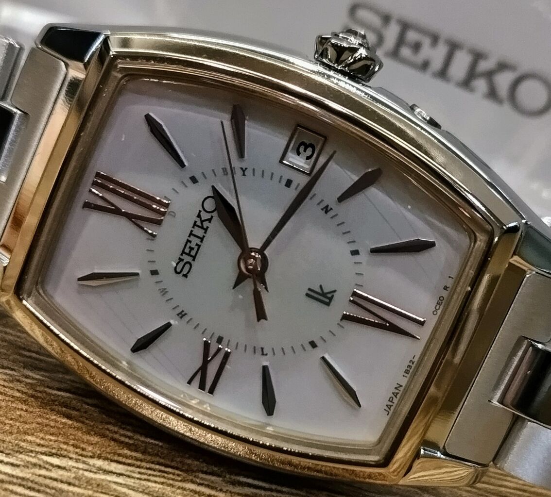 Ⴤ1226ꕤ極美品 SEIKO LK ルキア 腕時計 シルバー ラウンド セイコー