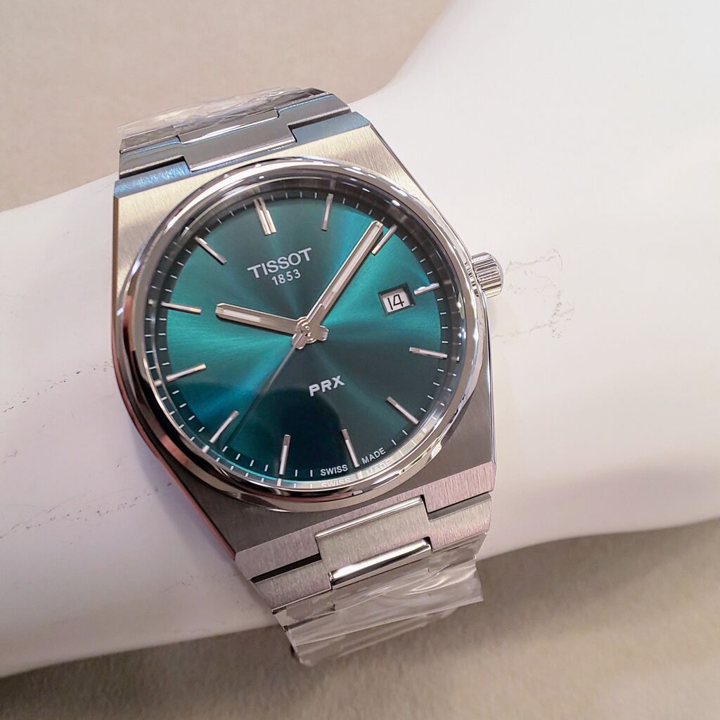 40mmTISSOT PRX グリーン　自動巻き　緑