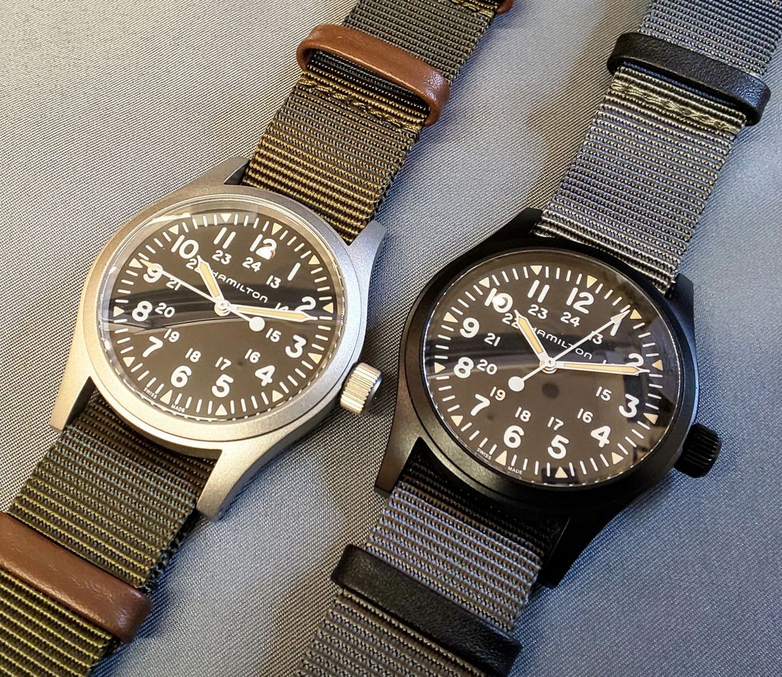 ハミルトン カーキ フィールド ブラック！！ : 1950年創業 Koyo 大阪