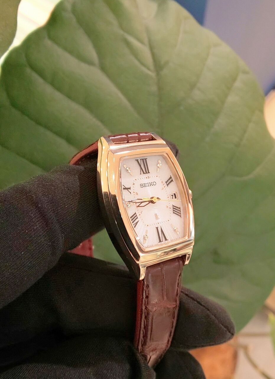 美品新品電池】2474 SEIKO LK ルキア 腕時計 レディース QZ 銀