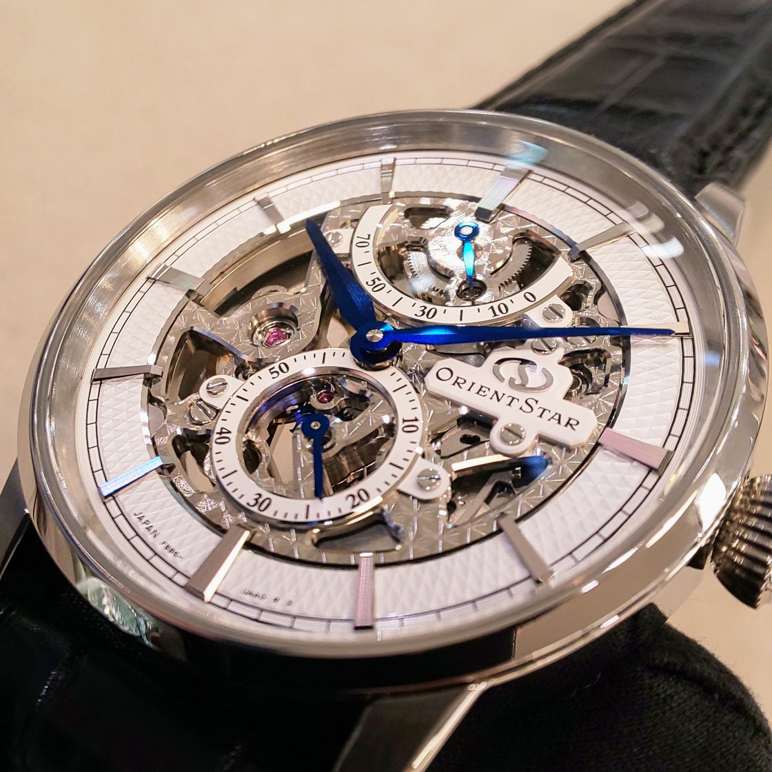 70時間パワーリザーブを備えたオリエントスター・スケルトン 70時間パワーリザーブを備えたオリエントスター・スケルトン