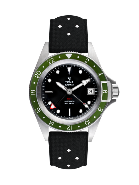 Superman GMT II tropic kaki with bezel lock