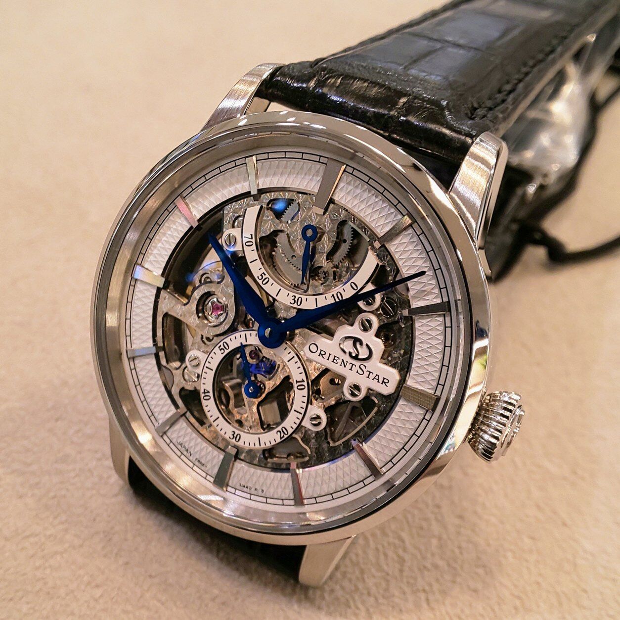 70時間パワーリザーブを備えたオリエントスター・スケルトン 70時間パワーリザーブを備えたオリエントスター・スケルトン