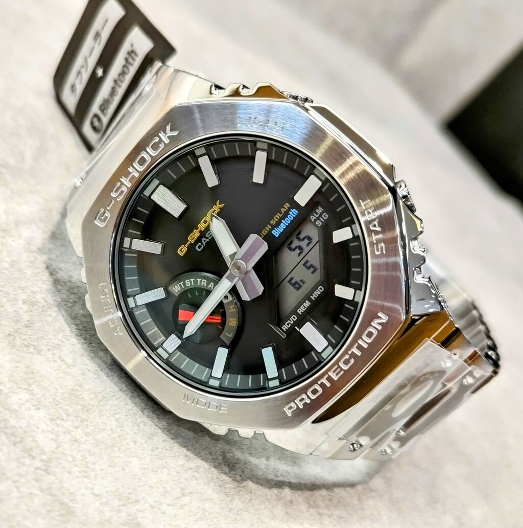 G-SHOCK フルメタル　美品 コラム：【カシオ】スタイリッシュなメタル×ブルーの世界へ