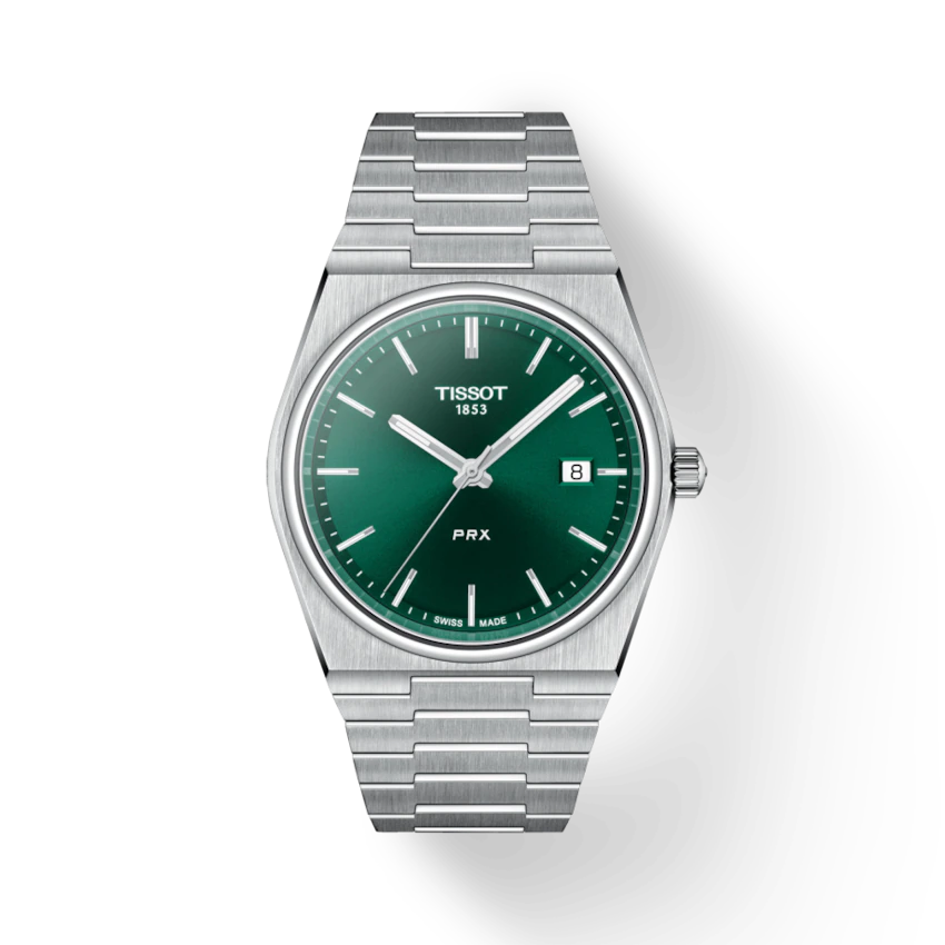 ティソ　PRX  大人気のグリーン文字盤！ 腕時計(アナログ) 時計 メンズ 宅配買取