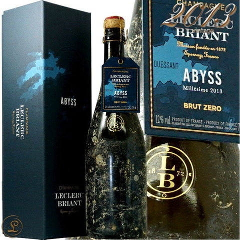 【海底熟成シャンパン】ルクレール・ブリアン アビス　2017 豪華箱入り】ルクレール ブリアン アビス 海底熟成
