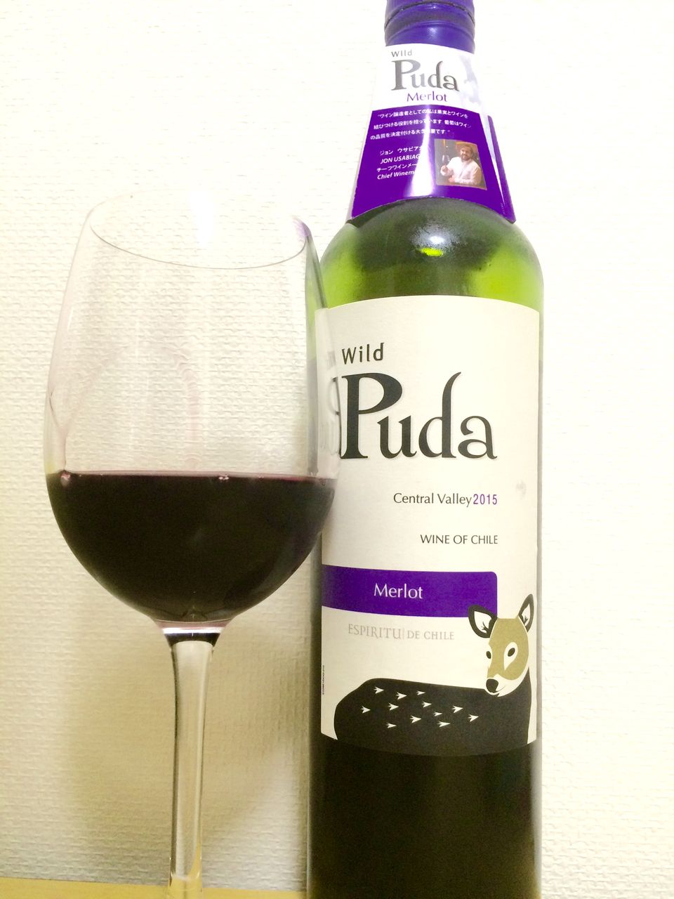 イオンのワイン プダ メルロー アレスティ 15 を飲む Kozeのワインブログ
