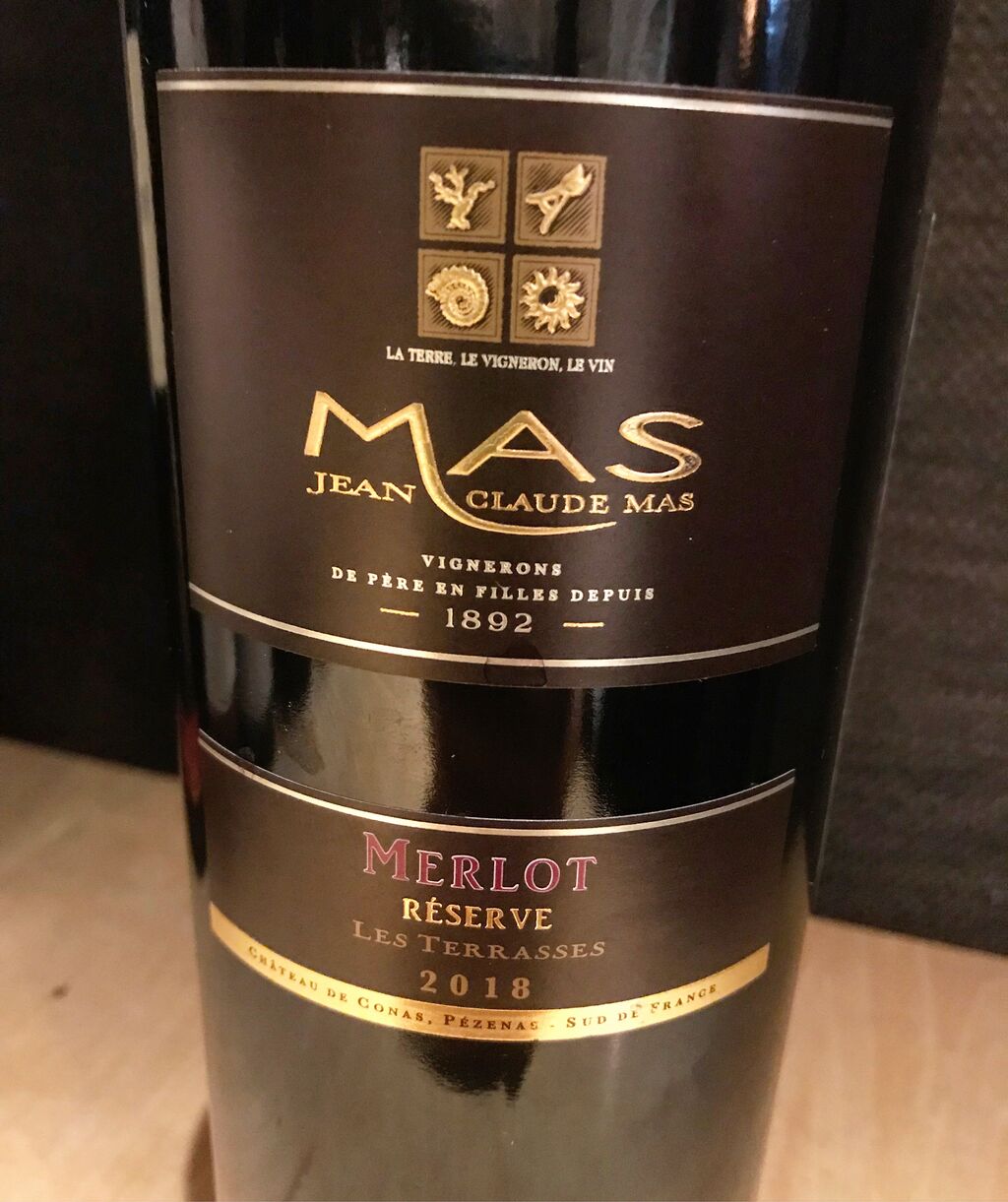 ジャン クロード マス メルロー レゼルヴ 18をテイスティング Kozeのワインブログ