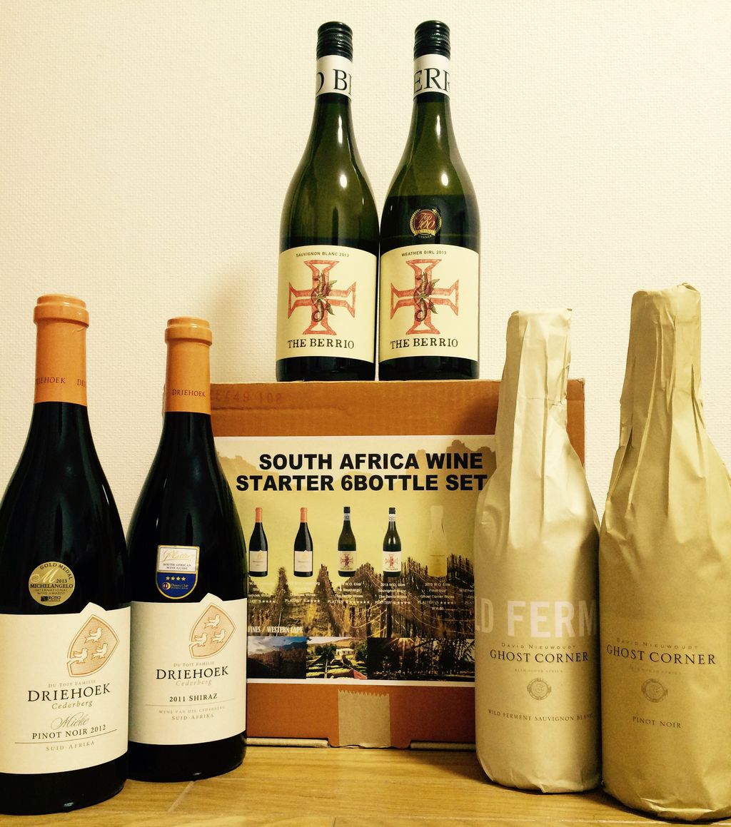 Anyway Grapesさんの南アフリカワインセットが届いた Kozeのワインブログ