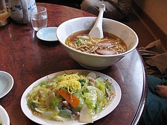 ラーメン&あんかけ焼きそばセット