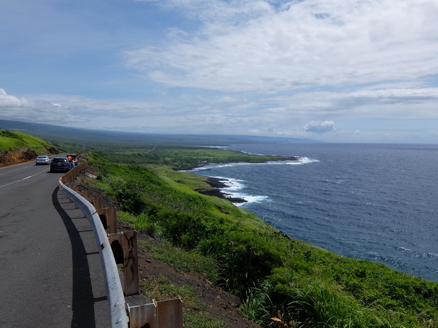 GWフライング旅行:ハワイ島5日目 ~ハワイ島南部をグルっと半周したよ!ウミガメに出会えるプナルウ黒砂海岸には絶対に行った方がいい~