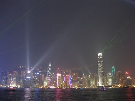 香港の夜景