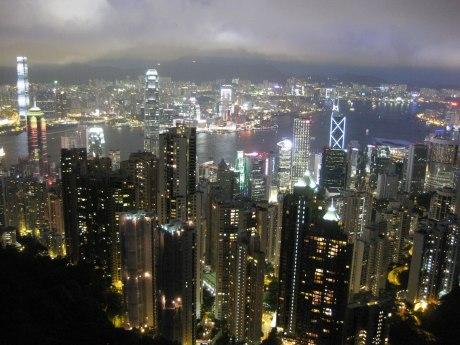 弾丸香港旅行2日目後半　～香港島散策・金運アップパワースポットの香港上海銀行(HSBC)・ビクトリアピークからの夜景など～