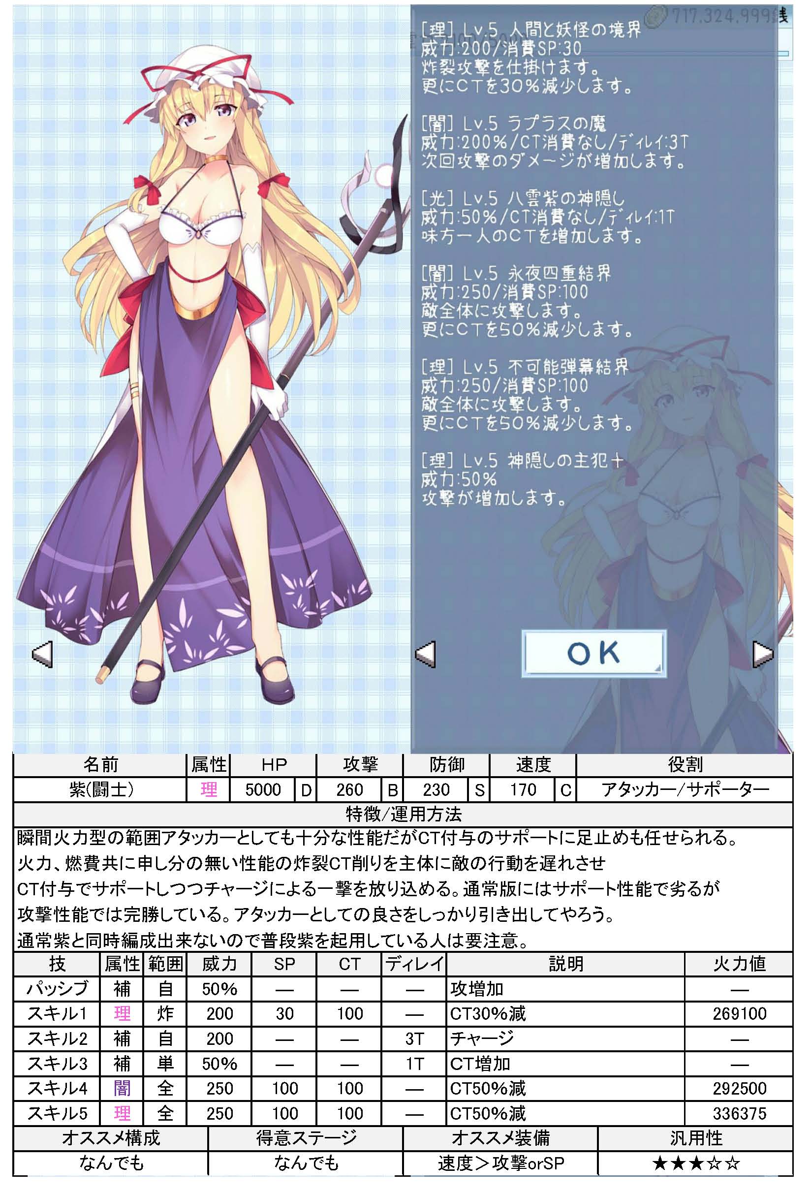キャラ紹介 理属性 東方異想穴更新待ち キャラ紹介 理属性 東方異想穴更新待ち