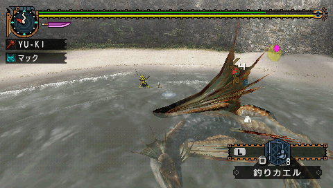 ガノトトス最小金冠ゲット Monster Hunter Portable 3rd の記録