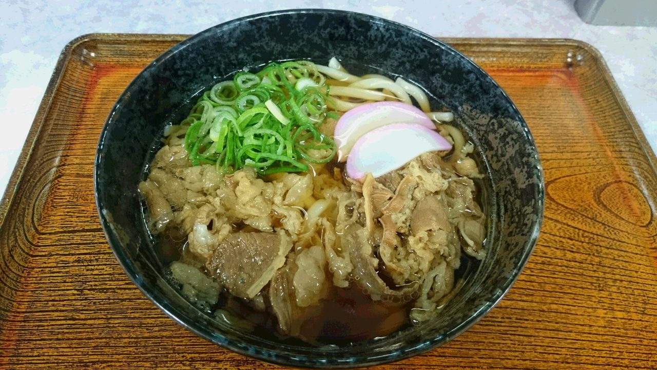 王司pa 王司特製ドカ肉うどん かえる通信 山口 静岡食べ歩き日誌