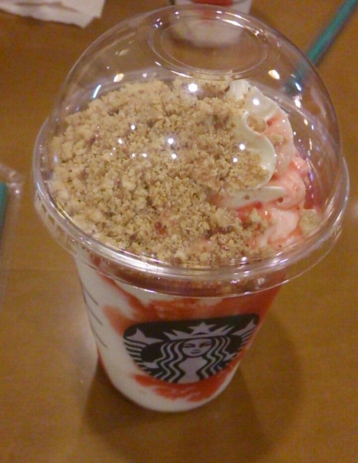 Starbucks Coffee ストロベリーチーズケーキフラペチーノ かえる通信 山口 静岡食べ歩き日誌 Starbucks Coffee ストロベリーチーズケーキフラペチーノ かえる通信 山口 静岡食べ歩き日誌