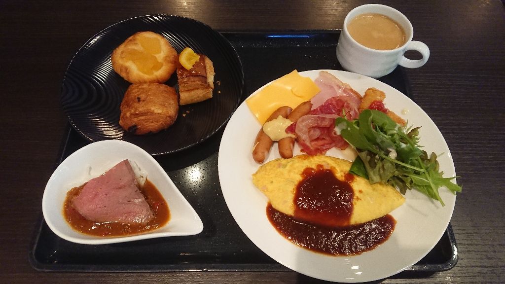 リーガロイヤルホテル大阪 朝食ビュッフェ かえる通信 山口 静岡食べ歩き日誌