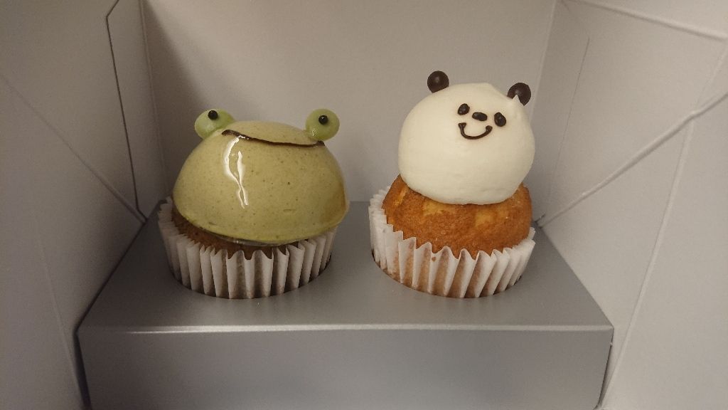 Fairycake Fair バニラパンダカップケーキ かえる通信 山口 静岡食べ歩き日誌 Fairycake Fair バニラパンダカップケーキ かえる通信 山口 静岡食べ歩き日誌