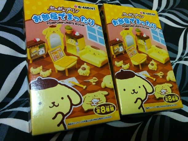 ポムポムプリンお部屋でまったり 食玩の紹介です 黒田のブログもどき ポムポムプリンお部屋でまったり 食玩の紹介です 黒田のブログもどき