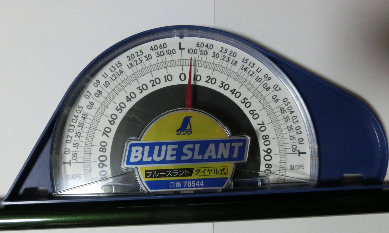 筒先の仰角測定（2013.5.10）仰角の直接測定 : kroppy215のblog