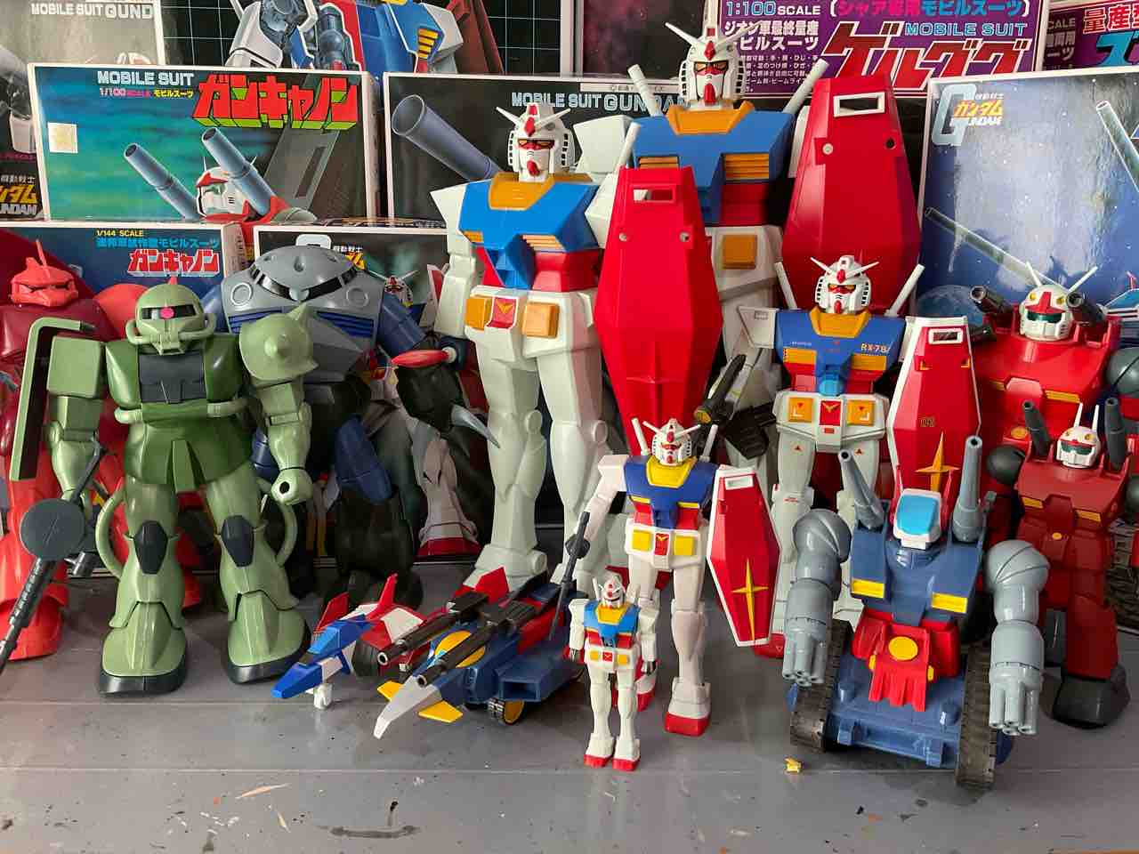 旧キットガンプラ フィギュア改造とか何か 旧キットガンプラ フィギュア改造とか何か