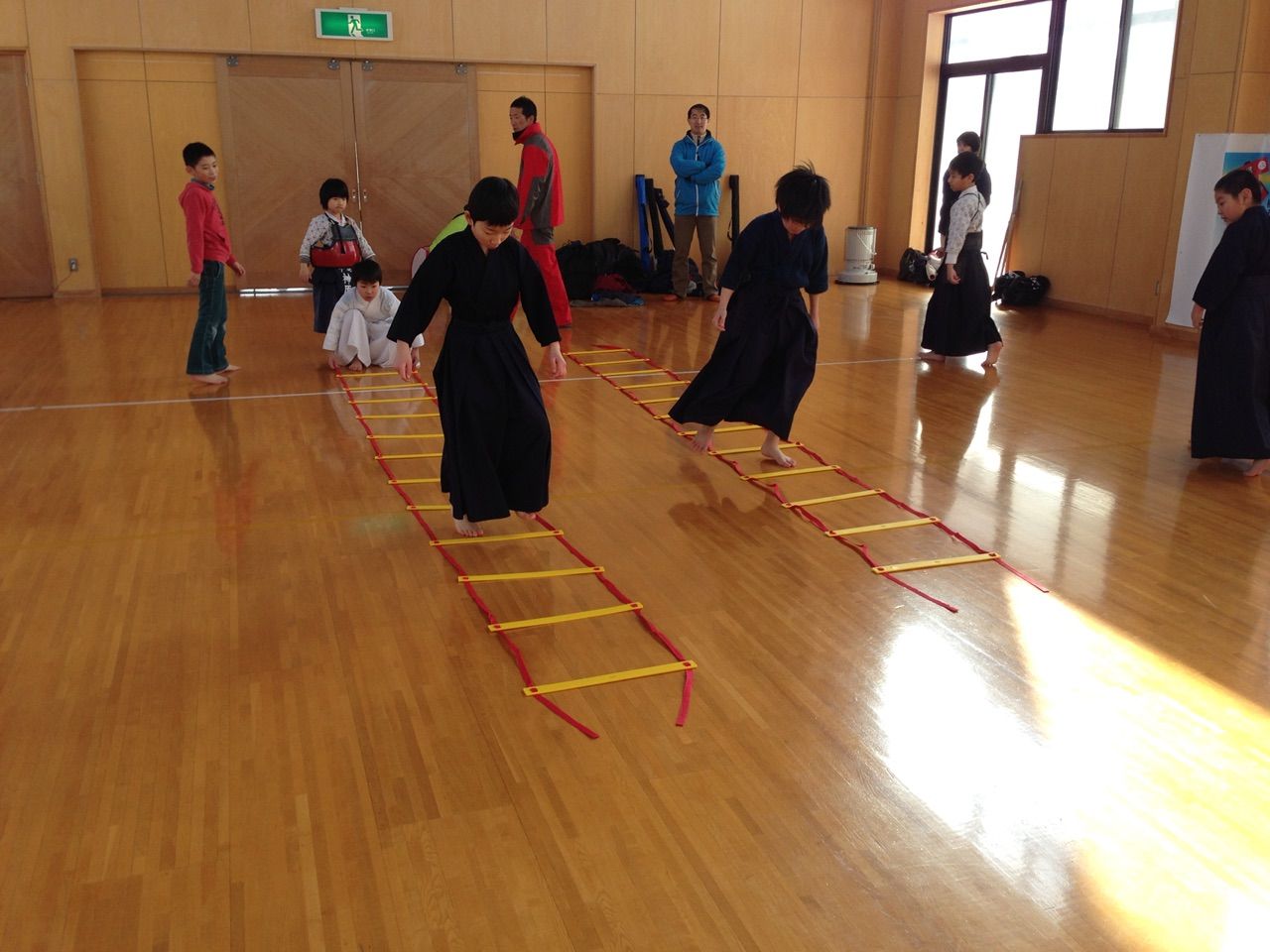 ラダートレーニング 横手剣道ゆうこうの会 ラダートレーニング 横手剣道ゆうこうの会