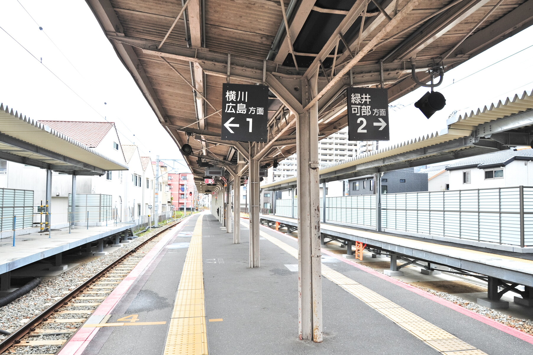 下祇園駅の古レール 九州の古レール見て歩き 下祇園駅の古レール 九州の古レール見て歩き