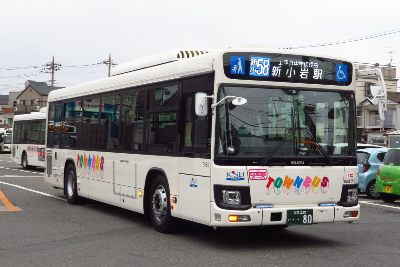 京成タウンバス 車窓 新小51 タウンバス車庫 新小岩駅 Youtube