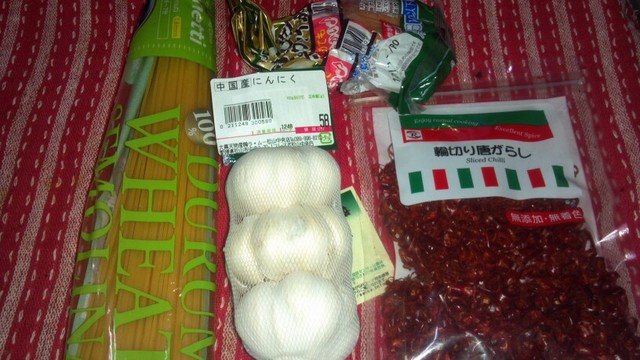 貧乏ペペロンチーノ 貧乏人の貧乏飯