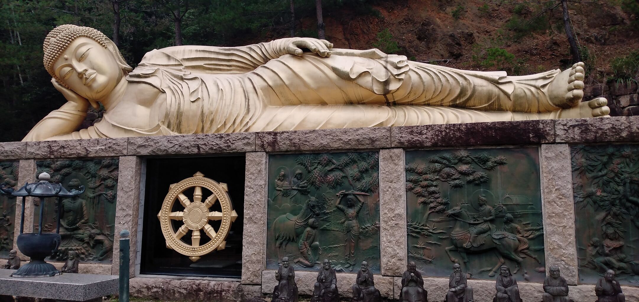 大阪府能勢町9 七宝寺3 大涅槃像 本堂エリア 今日も元気に寺社めぐり