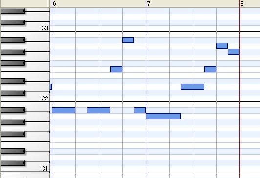 ４ ベース に ベンド をかける Domino による 音楽制作 ４ 音楽制作の世界 そのままの君が好き