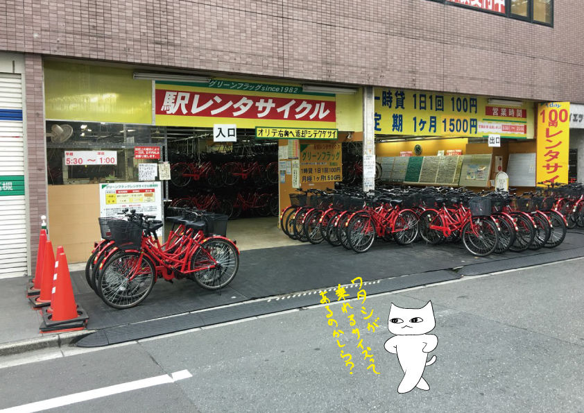 グリーンフラッグ 嵐山自転車
