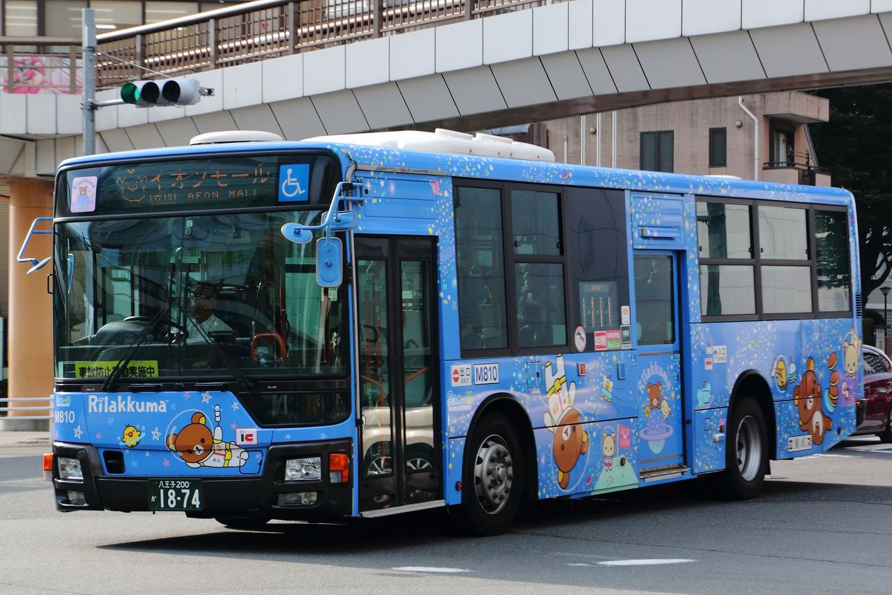 立川バス M810号車 全国バス巡り備忘録