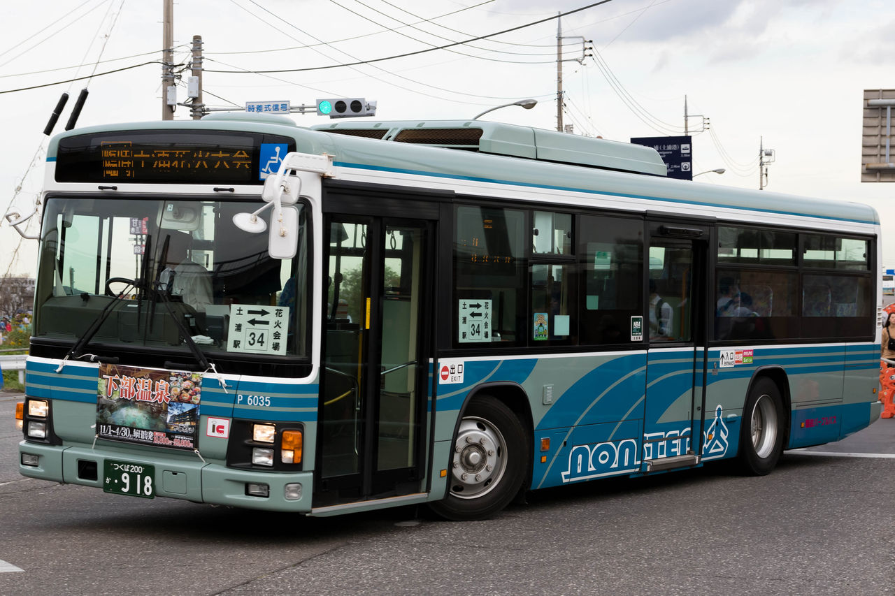 関鉄パープルバス P6035号車 全国バス巡り備忘録 関鉄パープルバス P6035号車 全国バス巡り備忘録