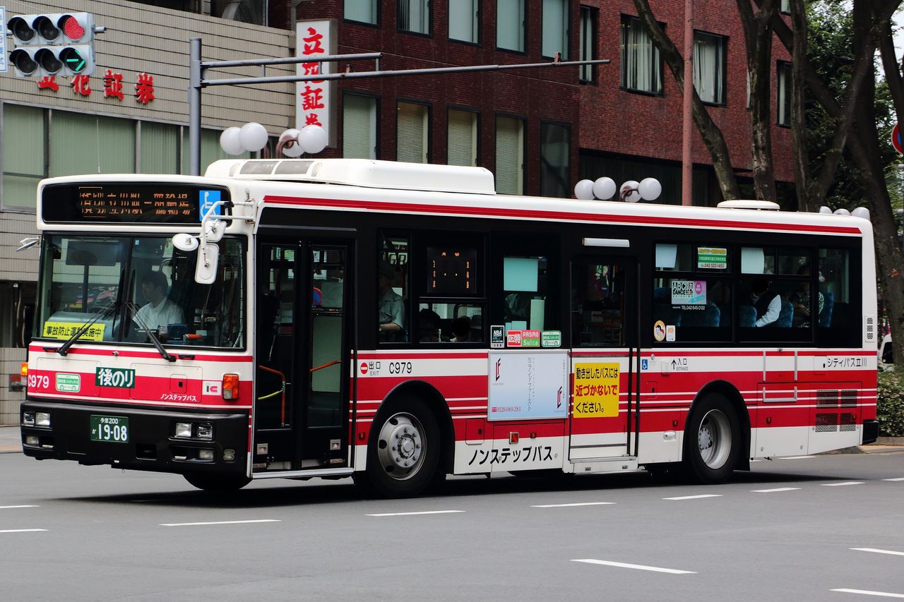 全国バス巡り備忘録【シティバス立川】C979号車コメント