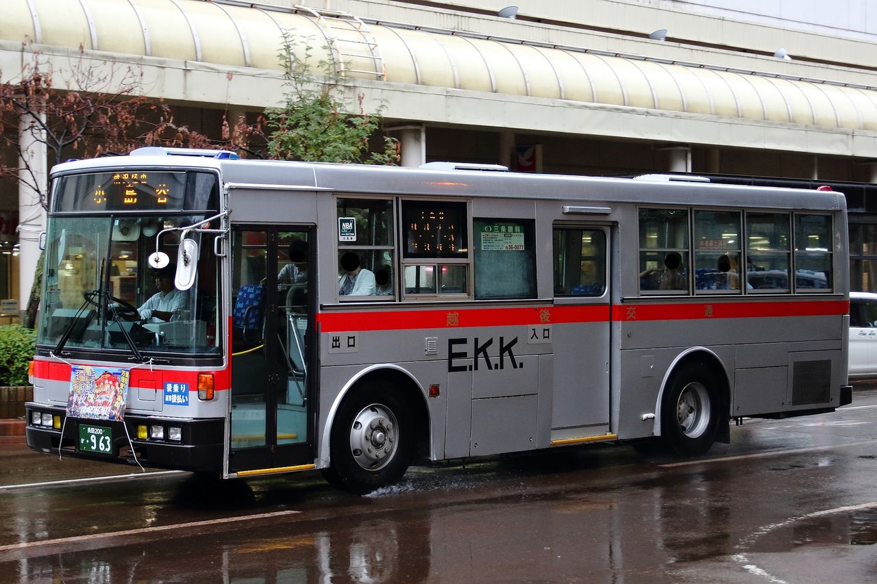 越後交通 長岡0か 9 63 全国バス巡り備忘録