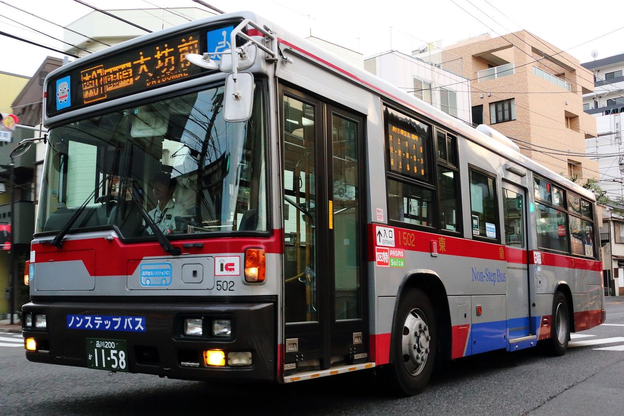 東急バス I502号車 全国バス巡り備忘録 東急バス I502号車 全国バス巡り備忘録