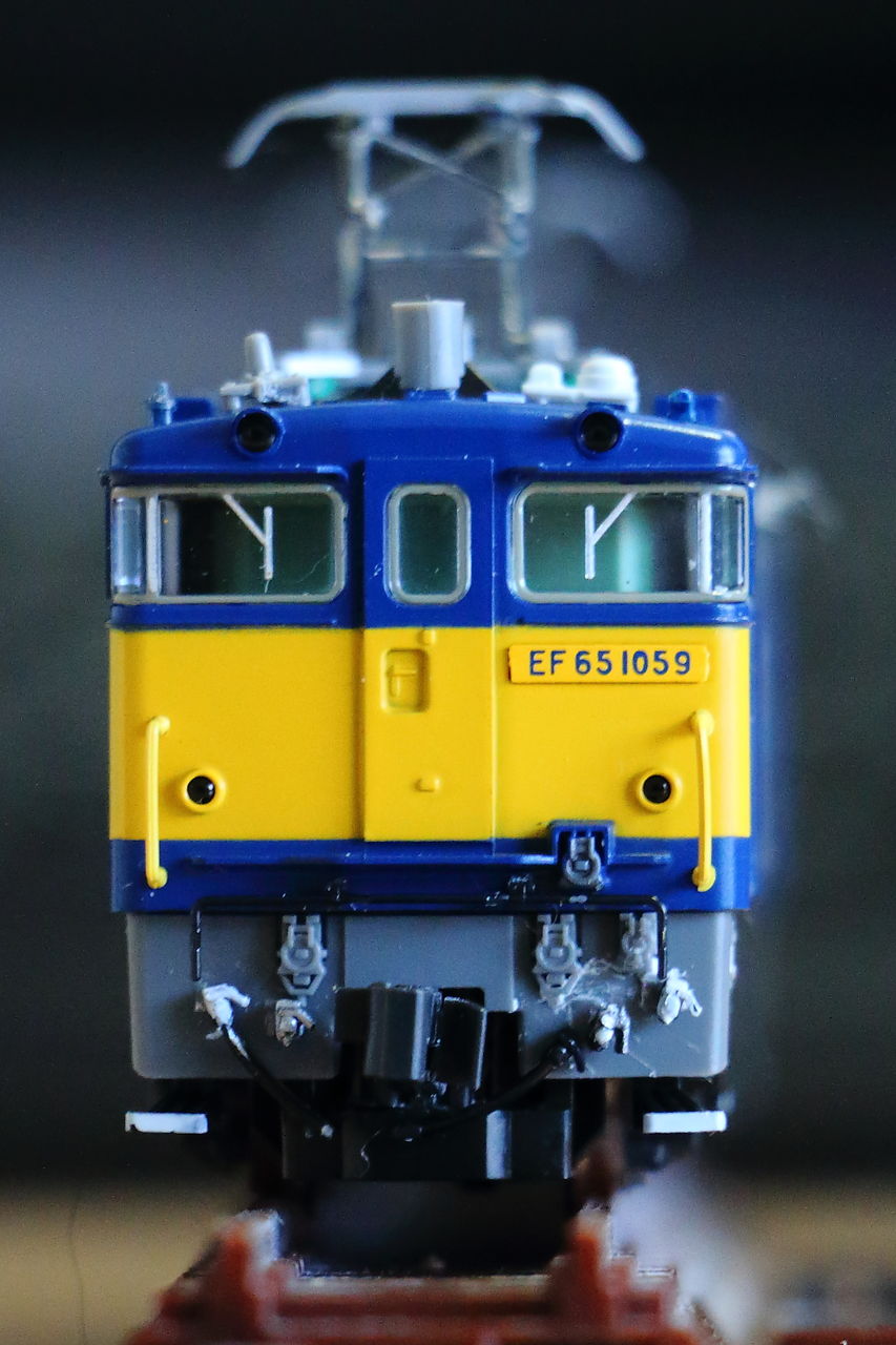 TOMIX EF65 1059入線！！ : ヒ車体置き場