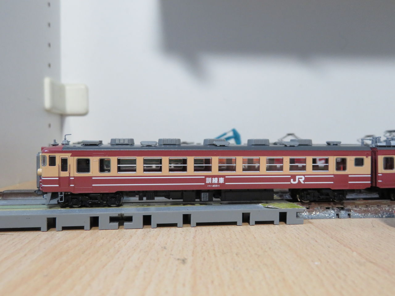 Tomix 455系訓練車 入線！ : ヒ車体置き場