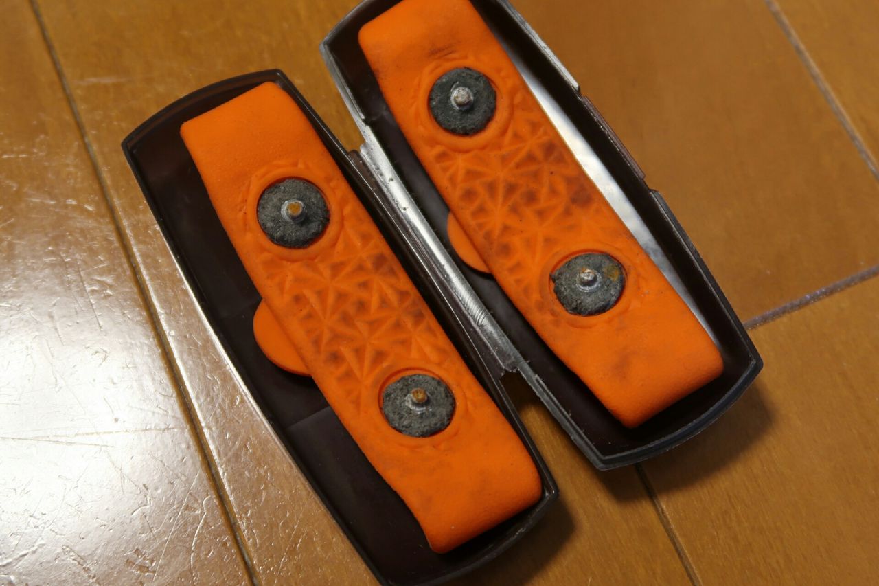 レビュー 凍結 雪道の転倒対策 靴に付ける滑り止め Nordic Grip ノルディックグリップ ミニ 絶対にマネをしてはいけない山歩き