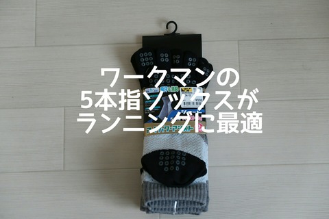 ワークマンで見つけた五本指ソックスがコスパ最強 絶対にマネをしてはいけない山歩き ワークマンで見つけた五本指ソックスがコスパ最強 絶対にマネをしてはいけない山歩き