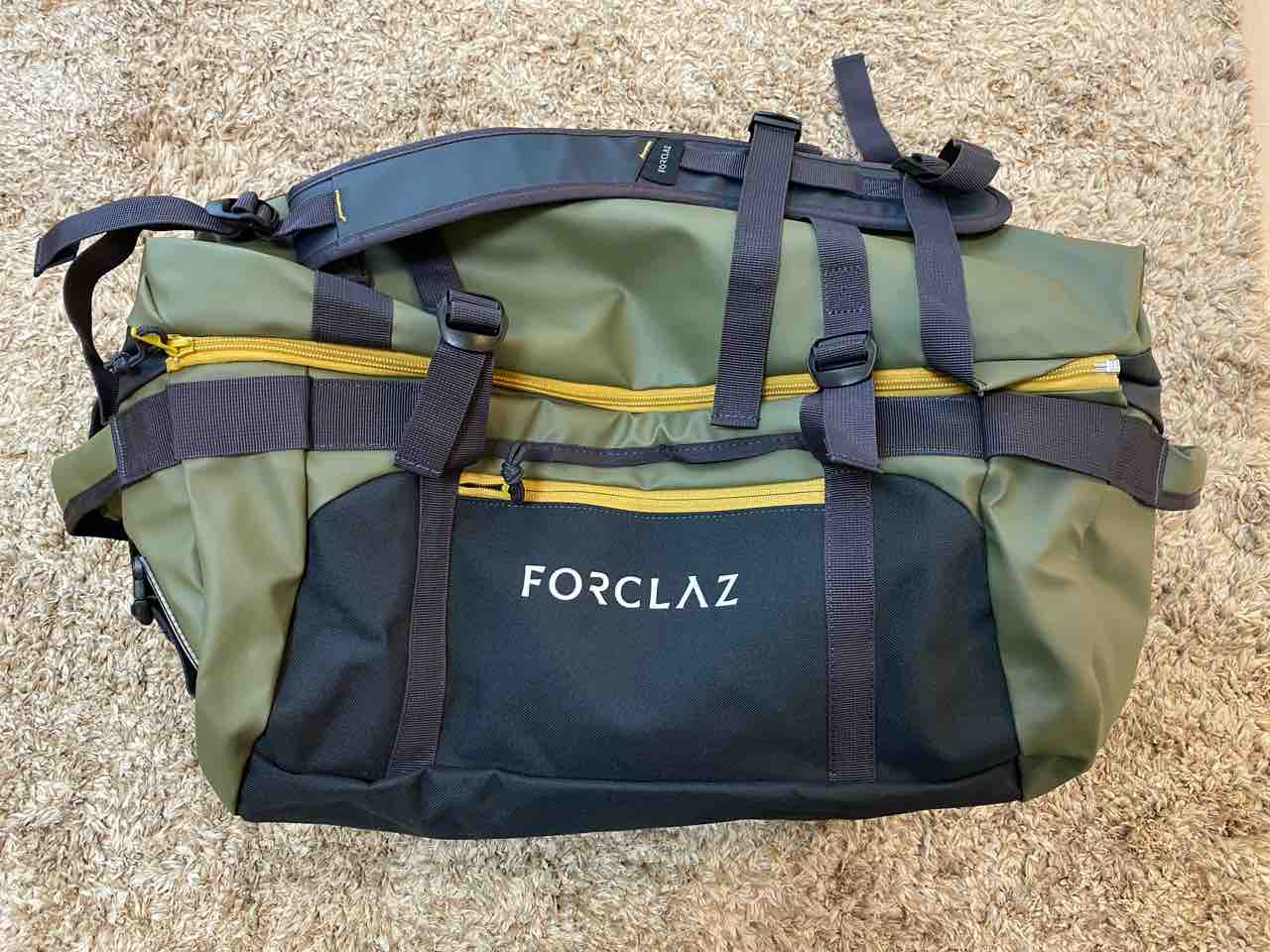 レビュー デカトロン Forclaz フォルクラ Transport Bag 40 60l 旅行やキャンプに 絶対にマネをしてはいけない山歩き