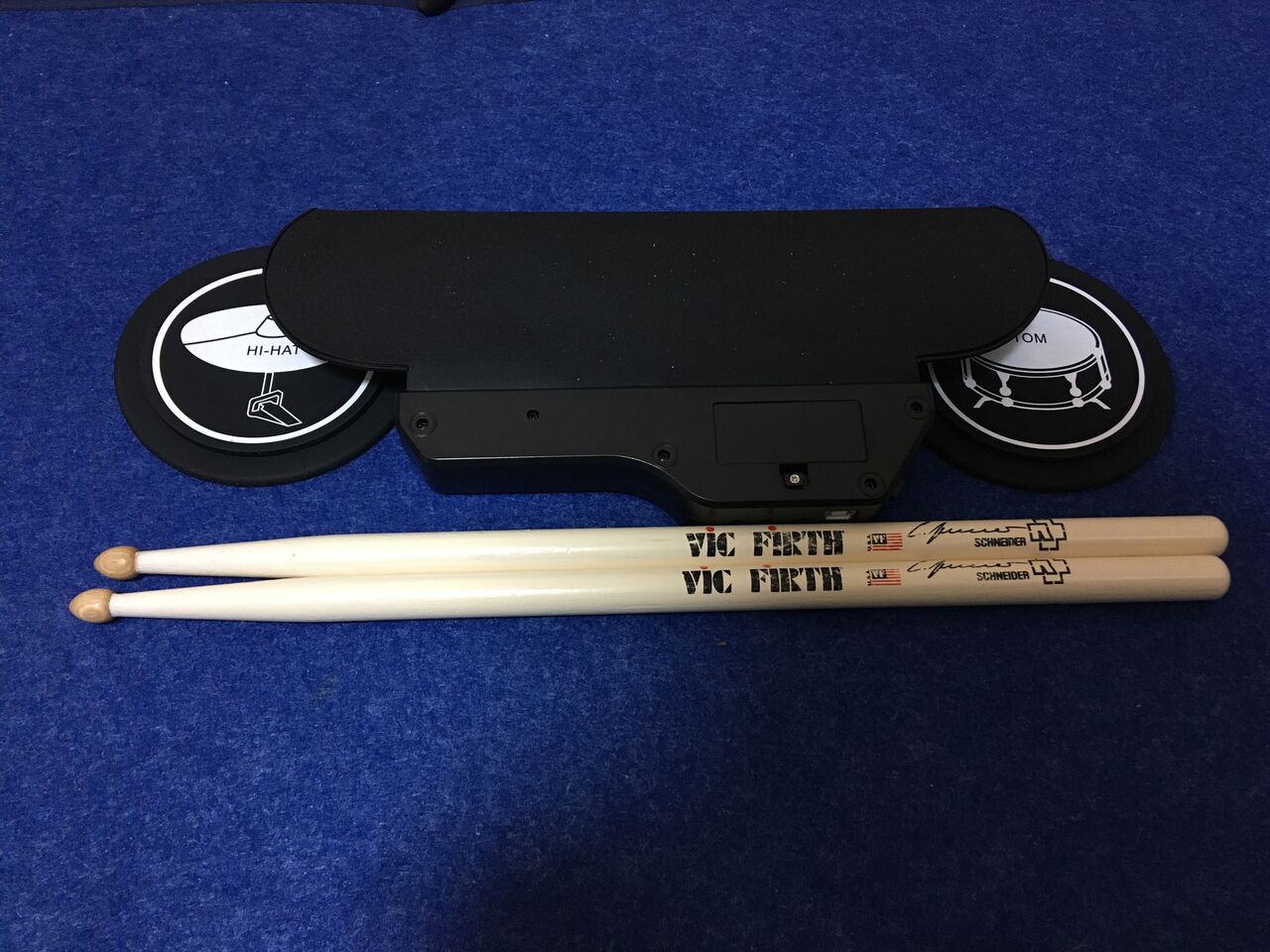 機材紹介 折り畳める電子ドラムパッド たいこもちブログ