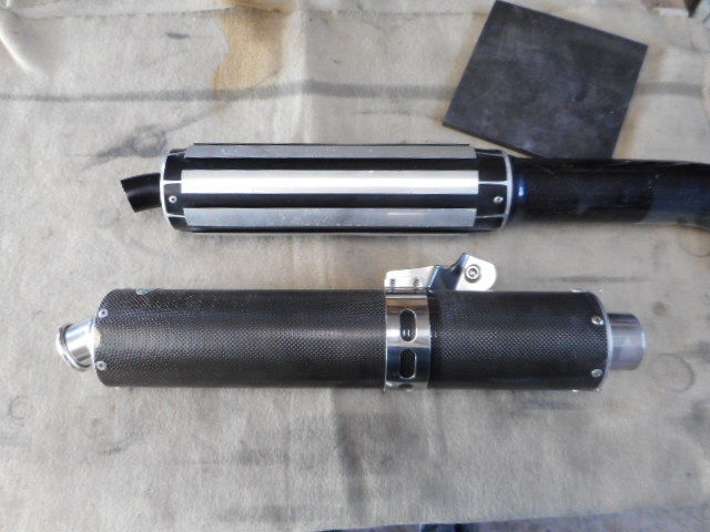 モリワキ　フォーサイト　当時モノ　サイレンサー　溶接加工用に モリワキ フォーサイト 当時モノ サイレンサー 溶接加工用に モリワキ