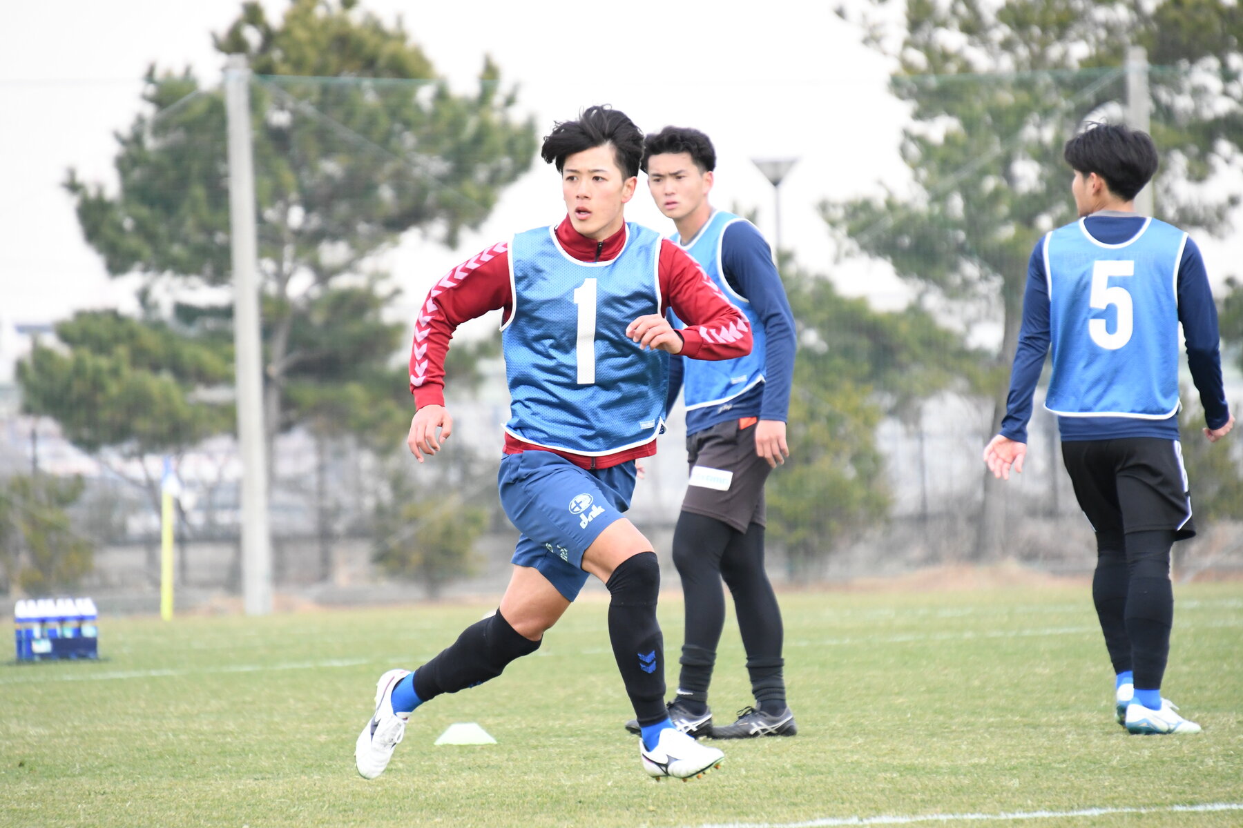 サッカー部】デンチャレ直前の関西選抜に密着！京産大からはチーム最多