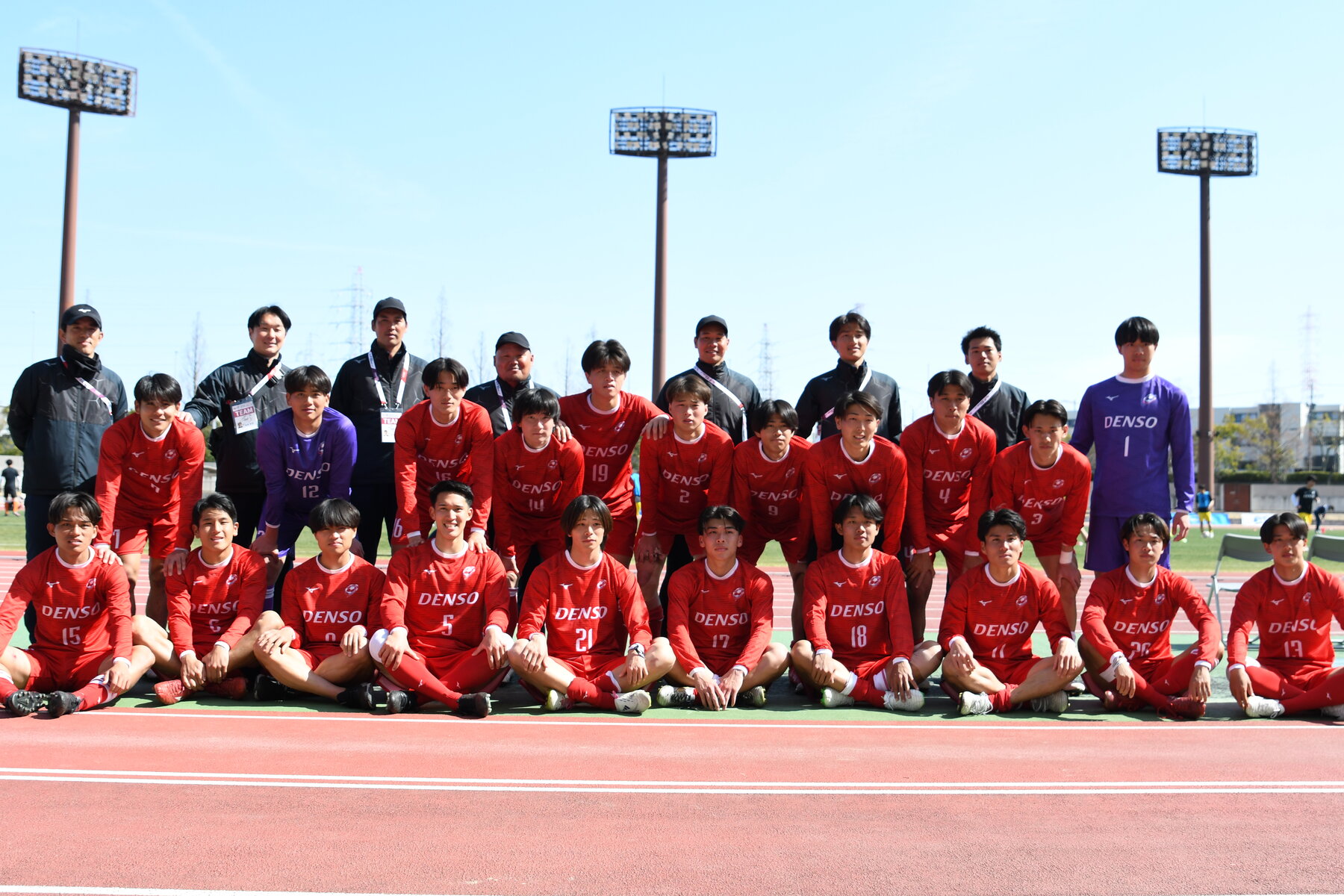 サッカーサッカー部 高校 選抜 大学 学院 学園 デンソー ユニフォーム 